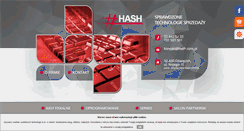 Desktop Screenshot of hash.com.pl